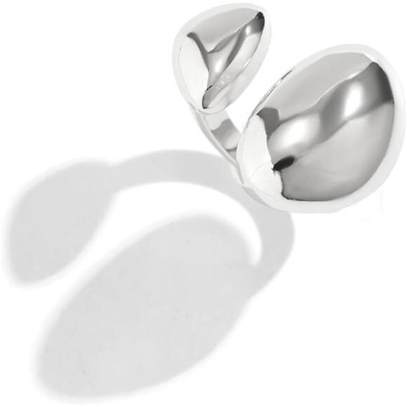 3pcs Adjustable Statement Stackable Rings for Women - Picture 5 of 6